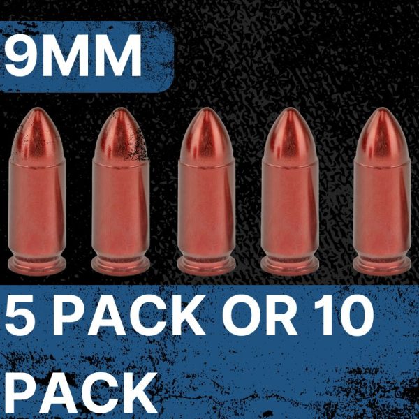 9mm Snap Caps for Training (5 Pack or 10 Pack)